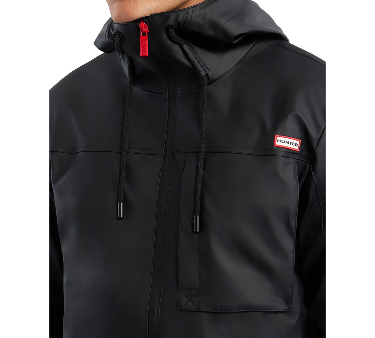 Hunter Men's Mill Hooded Waterproof Jacket