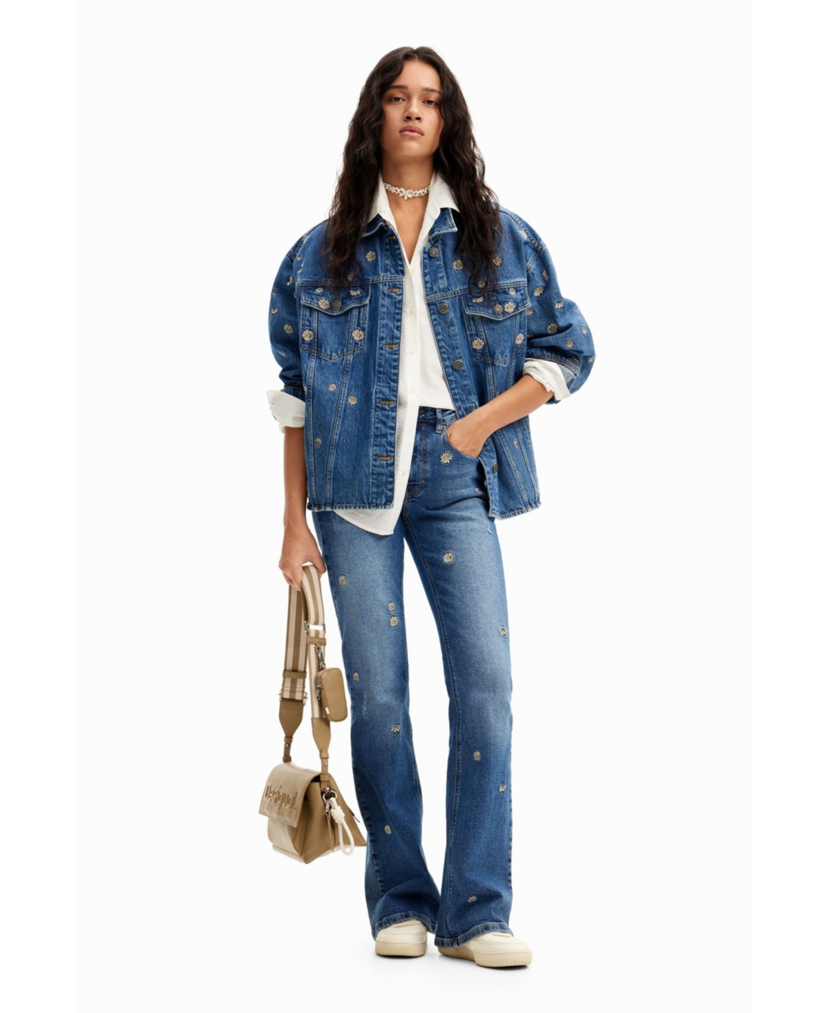 Desigual Women's Daisy denim jacket