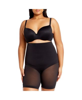 Plus Size Power Mesh Short