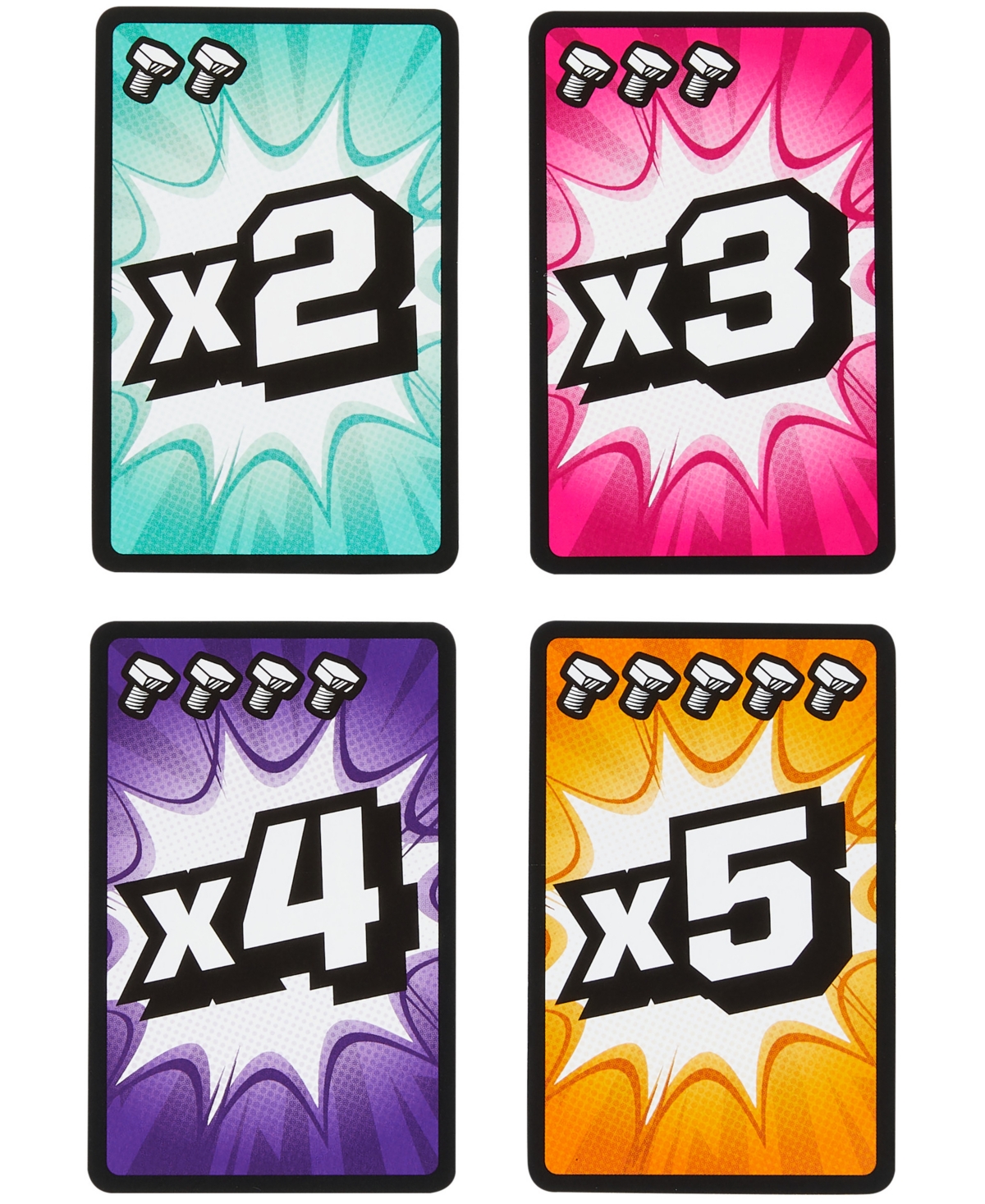 Mattel Rock 'em Sock 'em Robots Fight Cards Card Game In Multi-color