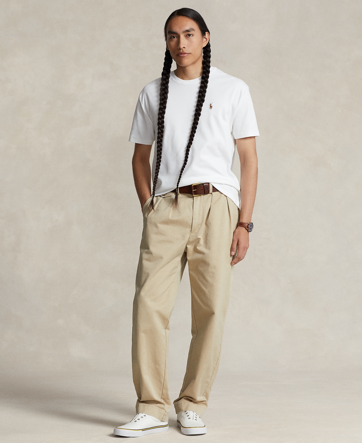 Polo Ralph Lauren Men's Custom Slim Fit Soft Cotton T-Shirt