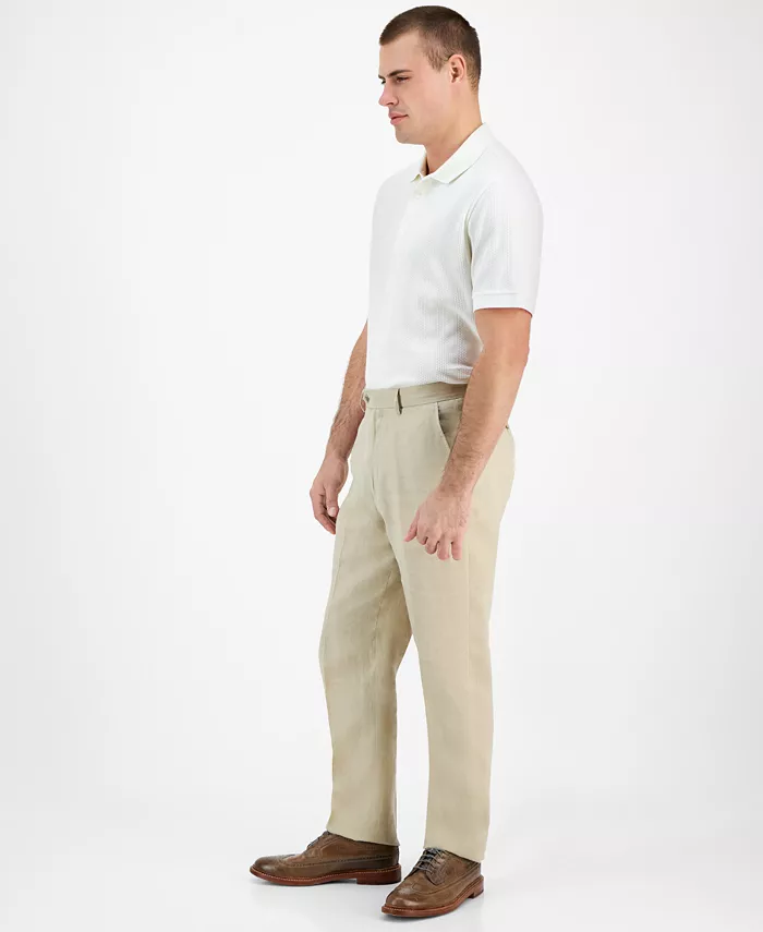 Men's Modern-Fit Linen Dress Pants - thumbnail 5