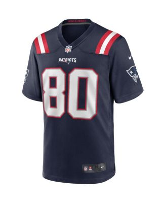 Men's Troy Brown Navy New England Patriots Game Retired Player Jersey