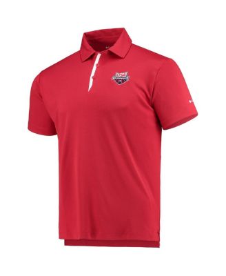 Men's Red USA Swimming Swim Team Sand Save Polo Shirt