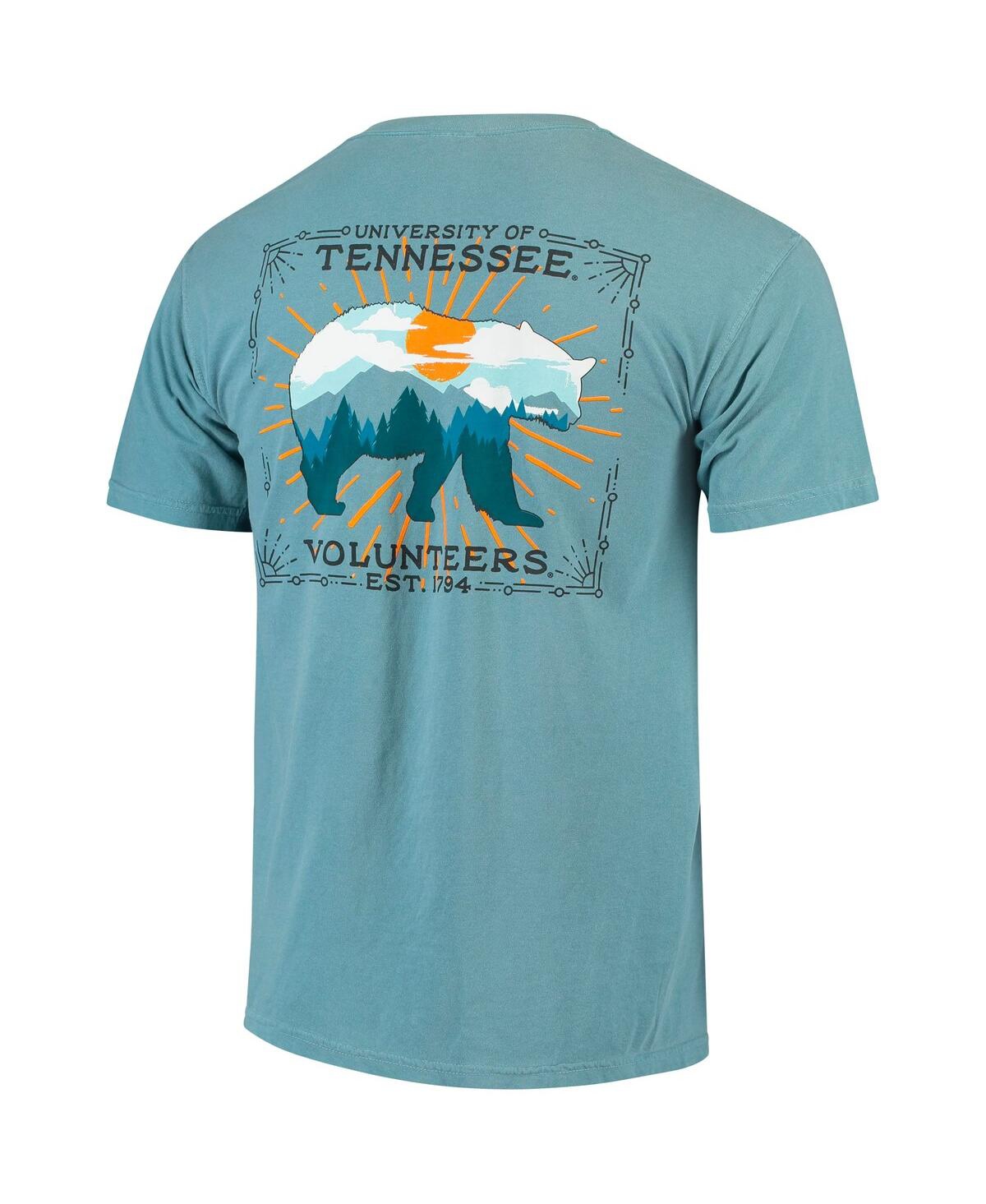 Image One Men's Blue Tennessee Volunteers State Local Comfort Colors T-shirt In Blue