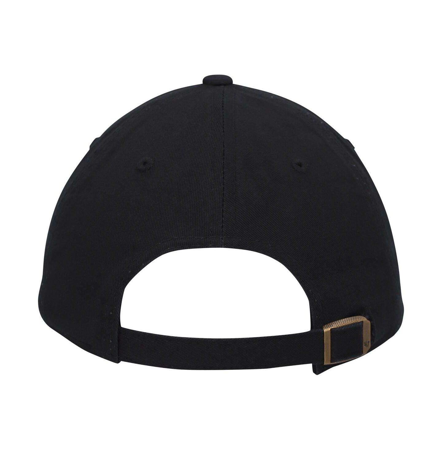 Мужская кепка '47 Brand Black Southern Miss Golden Eagles Clean Up Adjustable Hat — фото 2