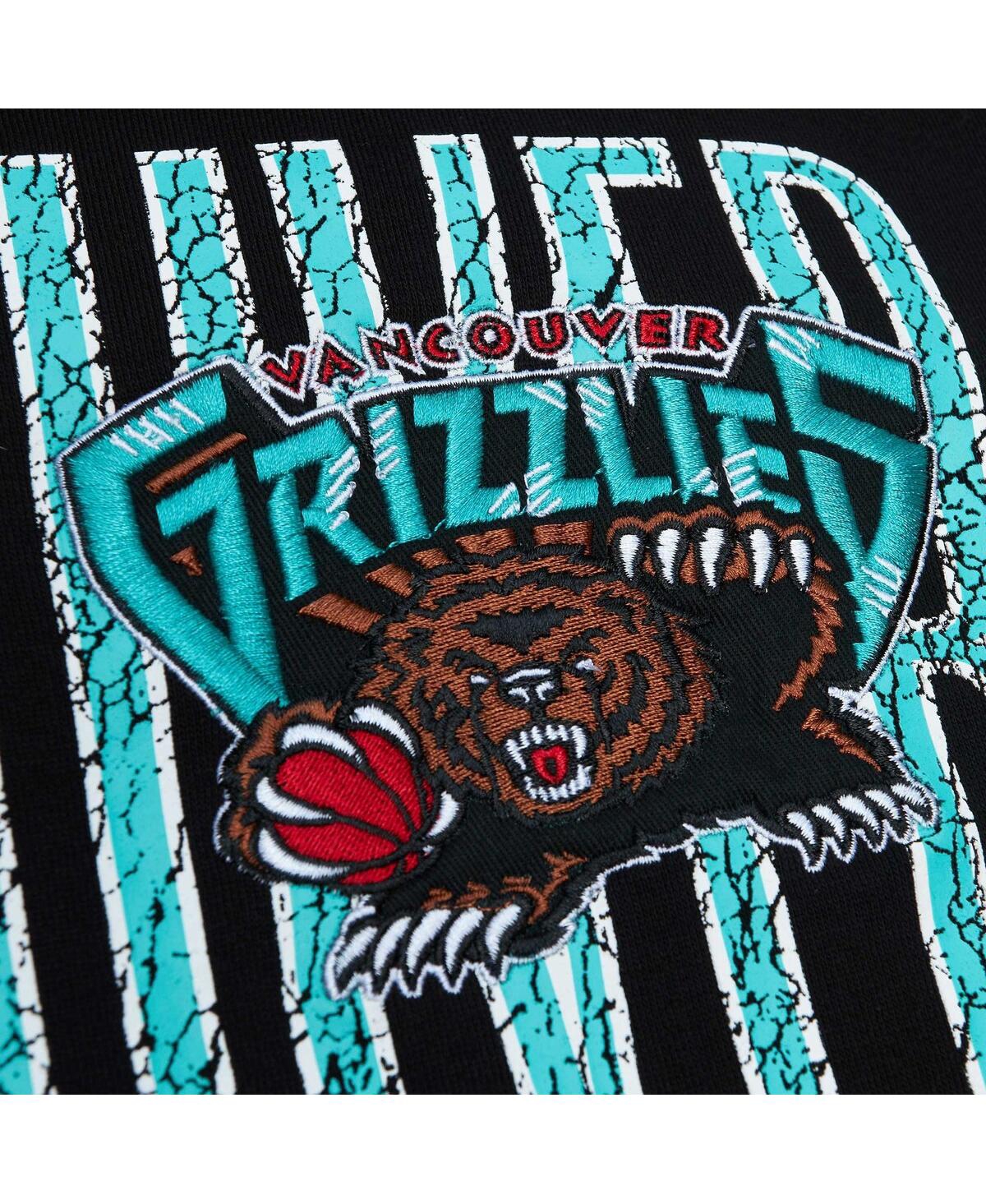 Mitchell & Ness Men's Black Vancouver Grizzlies Hardwood Classics Og 2.0 Pullover Hoodie In Black