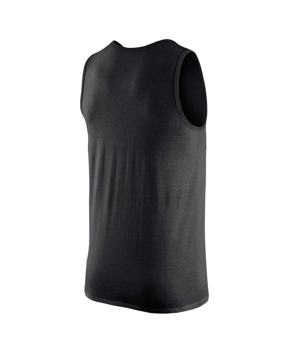 Nike Men's Black Wake Forest Demon Deacons Tank Top In Black