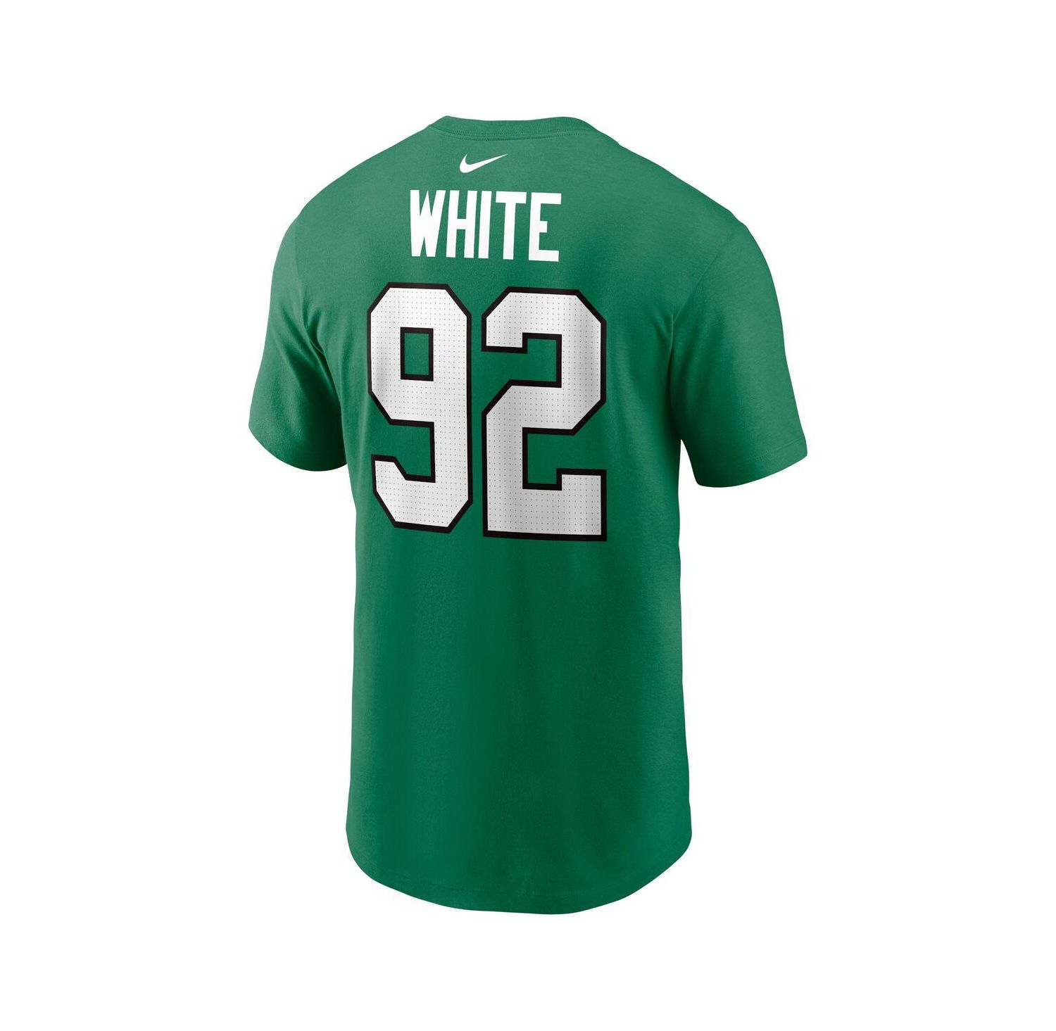 Men's Reggie White Kelly-Green Philadelphia Eagles Retired Player Name & Number T-Shirt