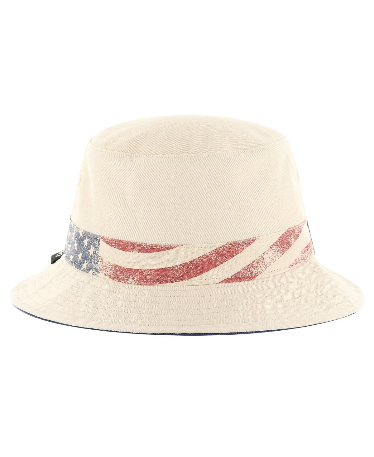 47 Brand Men's Khaki Boston Red Sox Glory Daze Bucket Hat In Khaki