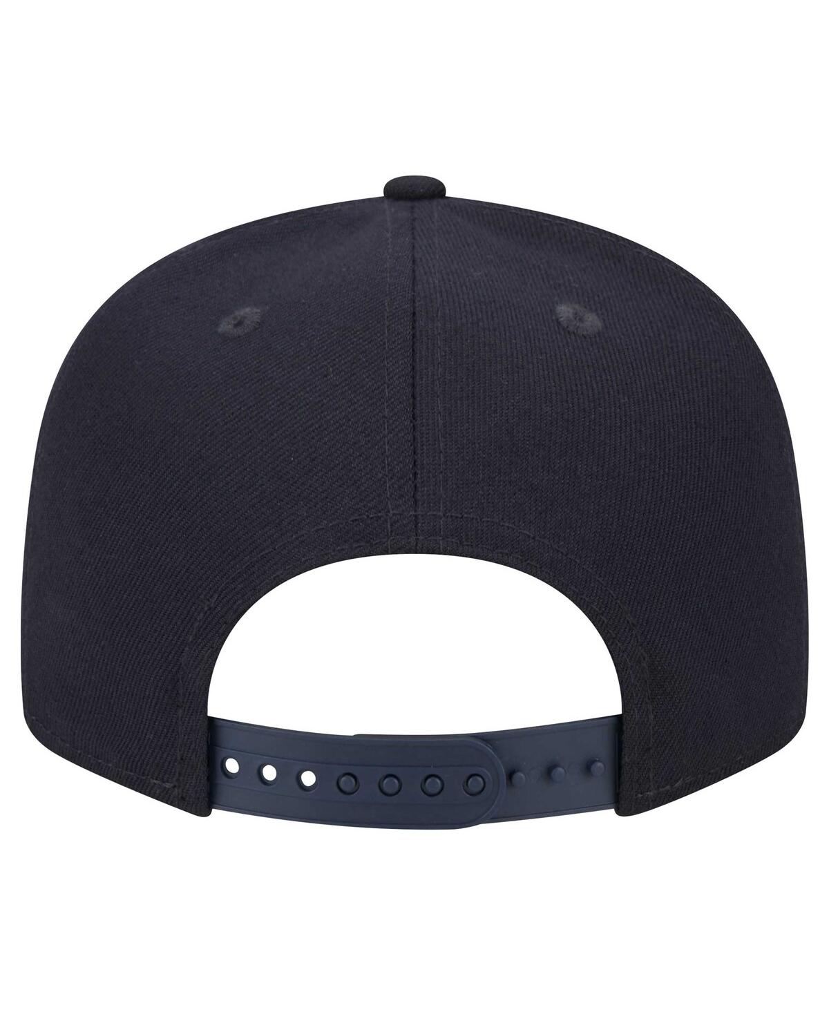 NEW ERA MEN'S NAVY AUBURN TIGERS TEAM SCRIPT 9FIFTY SNAPBACK HAT 