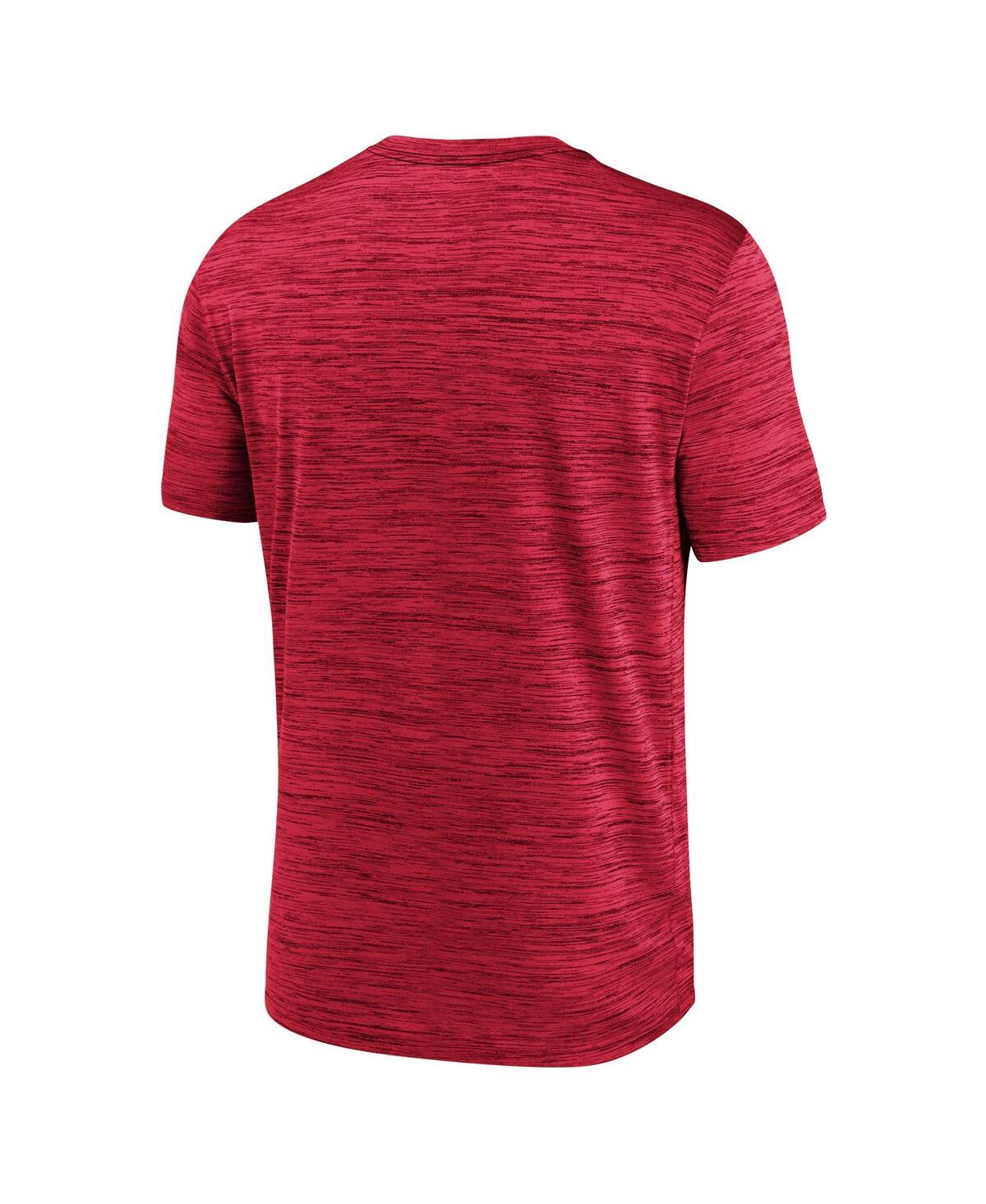 Nike Men'sOhio State Buckeyes Primetime Velocity T-Shirt - Scarlet