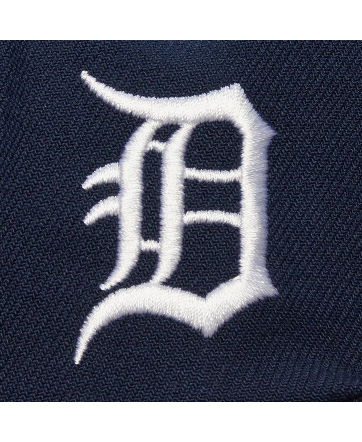 Mitchell & Ness Men's Navy Detroit Tigers Team Tagged Snapback Hat In Navy