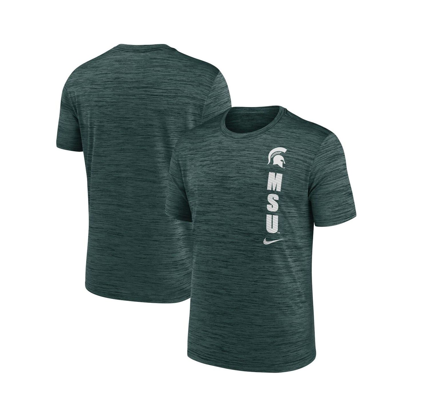 Men's Green Michigan State Spartans 2024 Sideline Velocity Performance T-Shirt