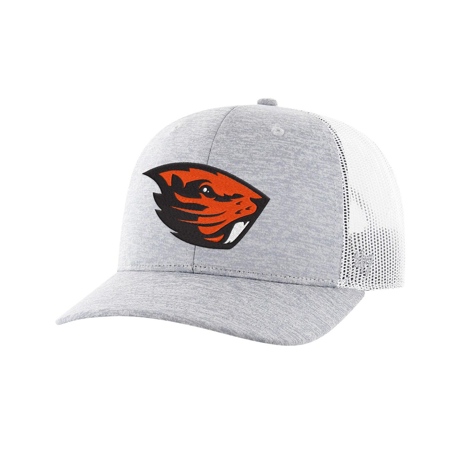 Men's Gray Oregon State Beavers Harrington Trucker Adjustable Hat