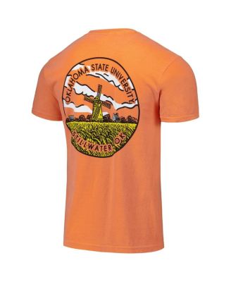 Men's and Women's Orange Oklahoma State Cowboys Scenic Comfort Colors T-Shirt
