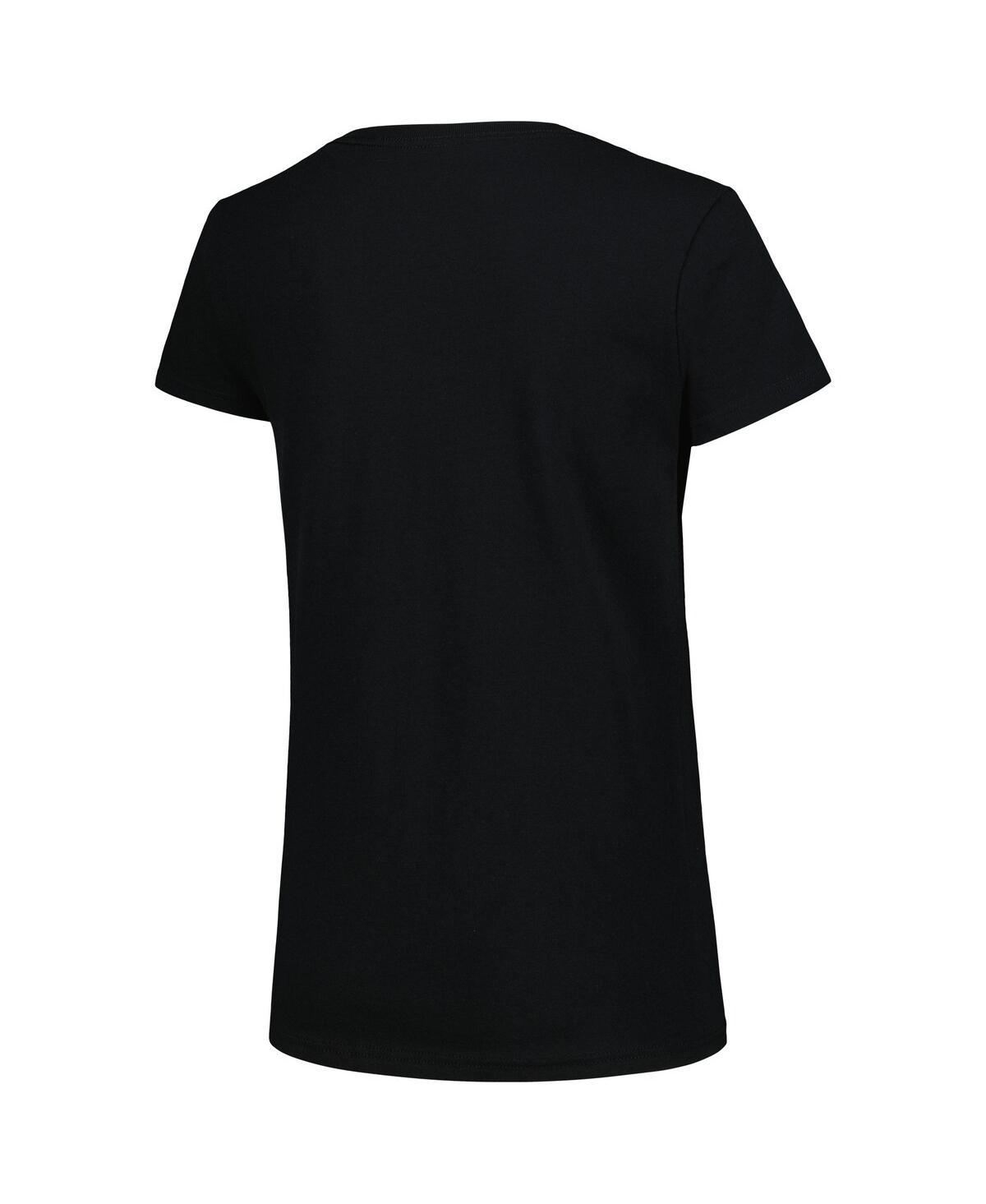 Team Penske Women'sRyan Blaney Menards Racer V-Neck T-Shirt - Black