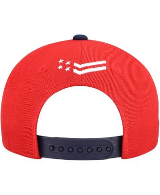 Big Boys and Girls Red Team USA United Flatbrim Snapback Hat