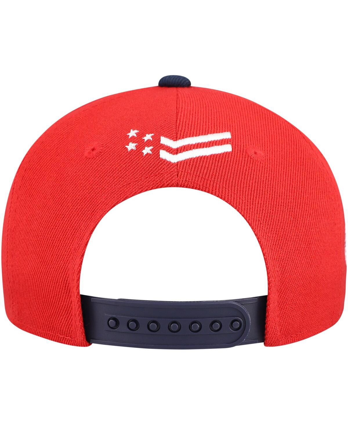 Outerstuff Big Boys And Girls Red Team Usa United Flatbrim Snapback Hat In Red
