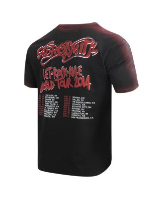 Men's Black Aerosmith Let Rock Rule the World Tour T-Shirt
