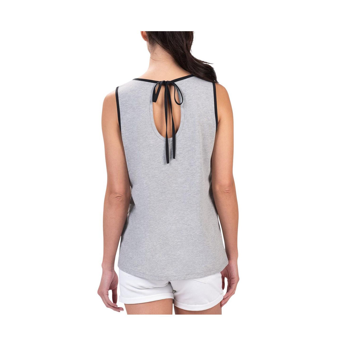 Women's Heather Gray Martin Truex Jr Fastest Lap Fashion Tank