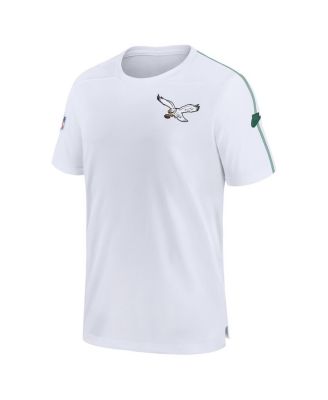 Men's White Philadelphia Eagles Sideline Alternate Logo Coach Performance Top