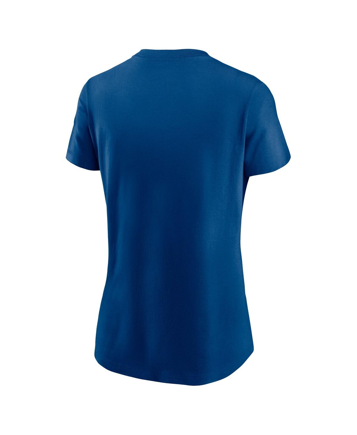 Nike Women's Royal Indianapolis Colts Primary Logo T-shirt In Royal