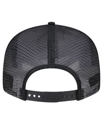 Men's Black Pittsburgh Pirates Bikini Bottom Trucker 9FIFTY Snapback Hat