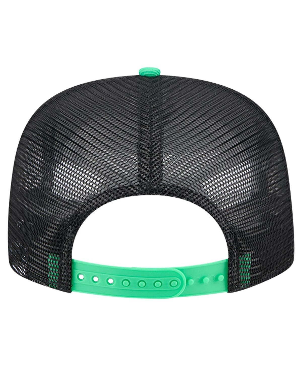 NEW ERA MEN'S BLACK AUSTIN FC THROWBACK GOLFER SNAPBACK HAT 