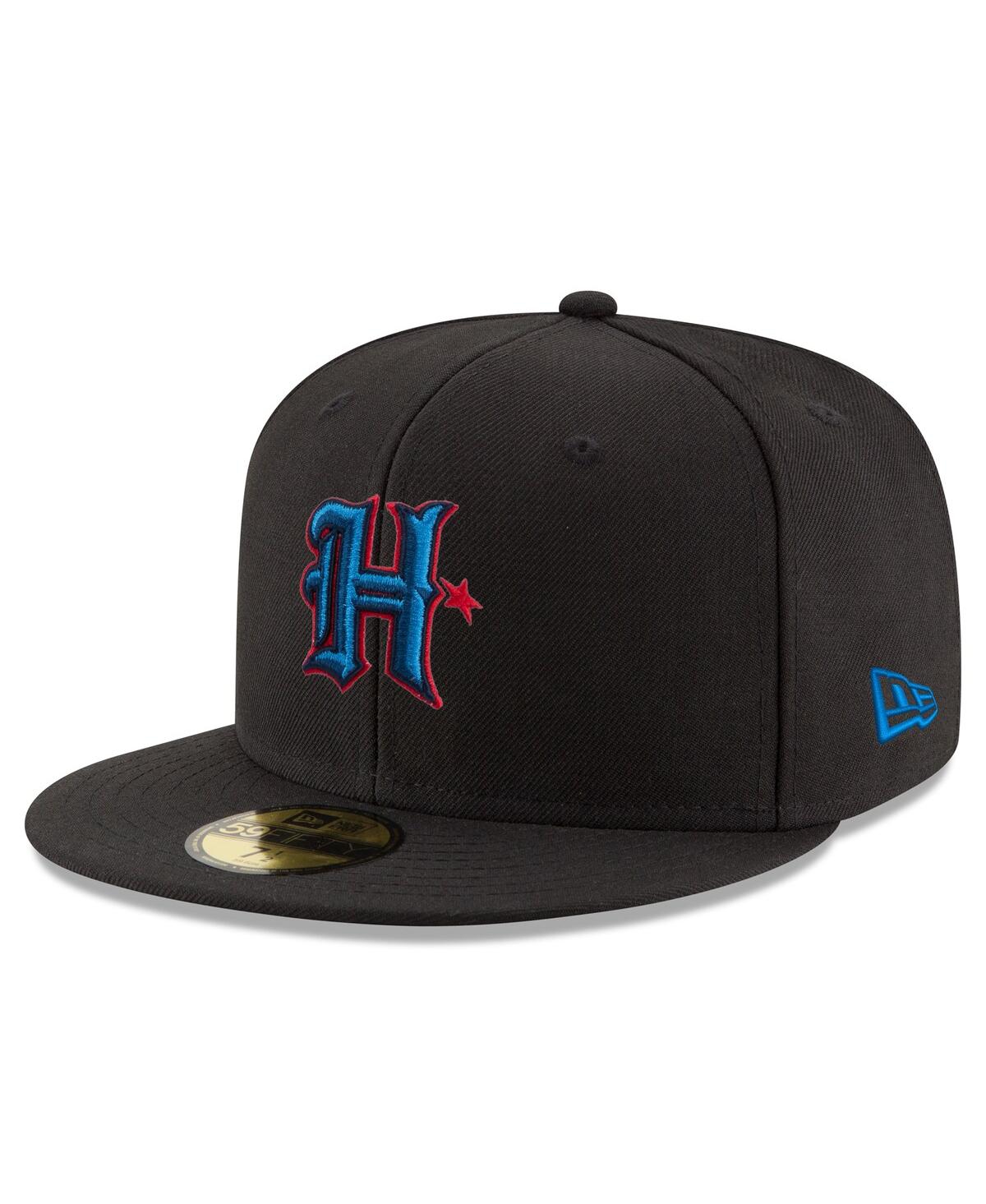 New Era Men'sHouston Texans Omaha 59FIFTY Fitted Hat - Black