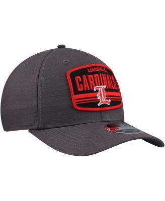 Men's Charcoal Louisville Cardinals Team Elevated 9SEVENTY Adjustable Hat