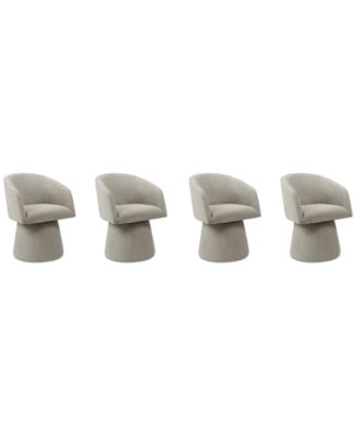 CLOSEOUT! Korder 4-Pc. Arm Swivel Chair Set, Created for Macy's