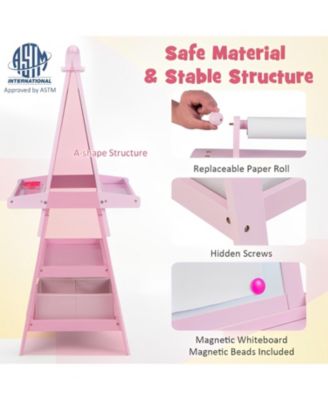 3-in-1 Double-Sided Storage Art Easel