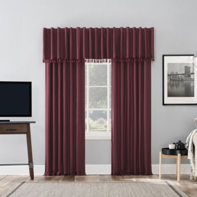 Evelina Faux Dupioni Silk Thermal Extreme 100% Blackout Back Tab Curtain Panel
