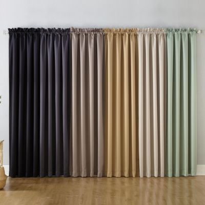 Oslo Theater Grade Extreme 100% Blackout Rod Pocket Curtain Panel