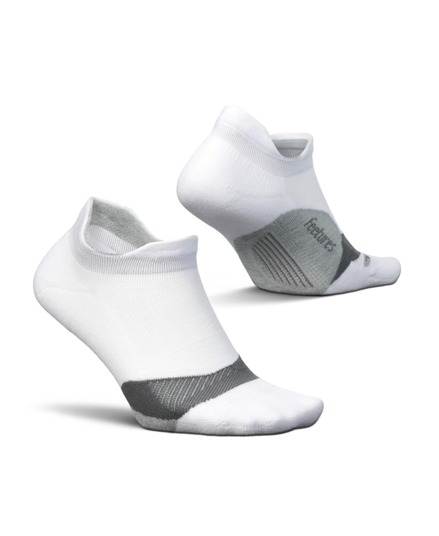 Men's Elite Light Cushion No Show Tab - Running Socks for Men & Women - Athletic Compression Socks - Moisture Wicking - Large