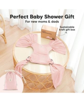 D-Lite Baby Wrap Carrier, Adjustable Baby Carrier, Baby Sling, Newborn, Infant, Toddler 7-44lbs