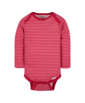 Baby Girls Deer Long Sleeve Onesies Bodysuits, 6-Pack