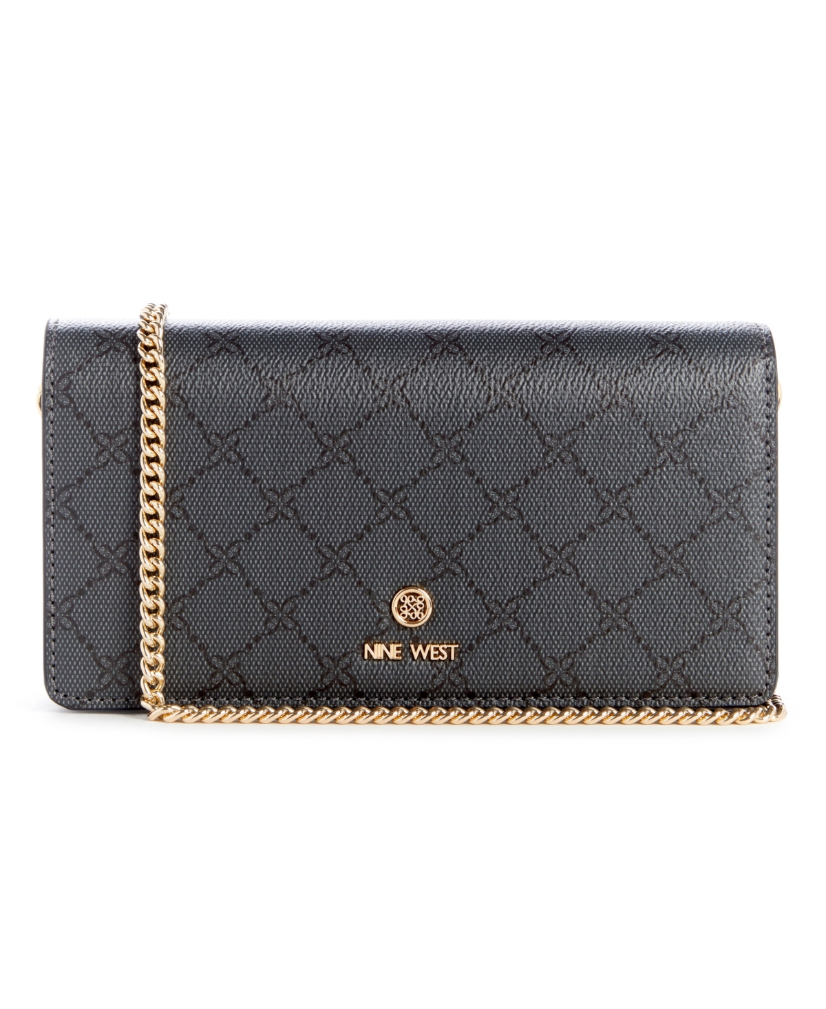 Nine West Coen Mini Borsa Tracolla Con Portafoglio Per Telefono - Latte Multi - Pratica E Di Tendenza - 3