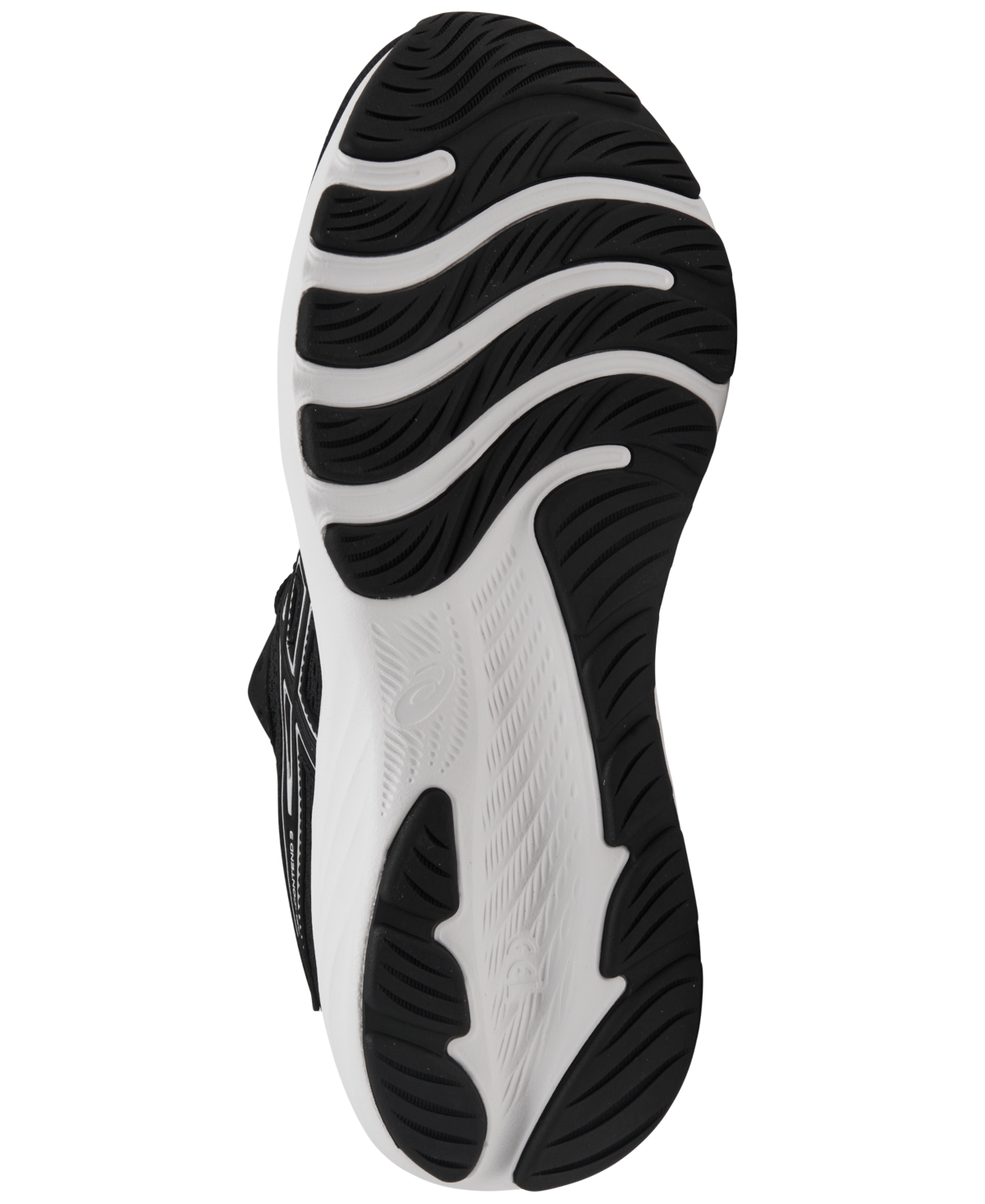 Asics Women's Gel-contend 9 Running Sneakers Extra Wide Width From Finish Line In Black,white