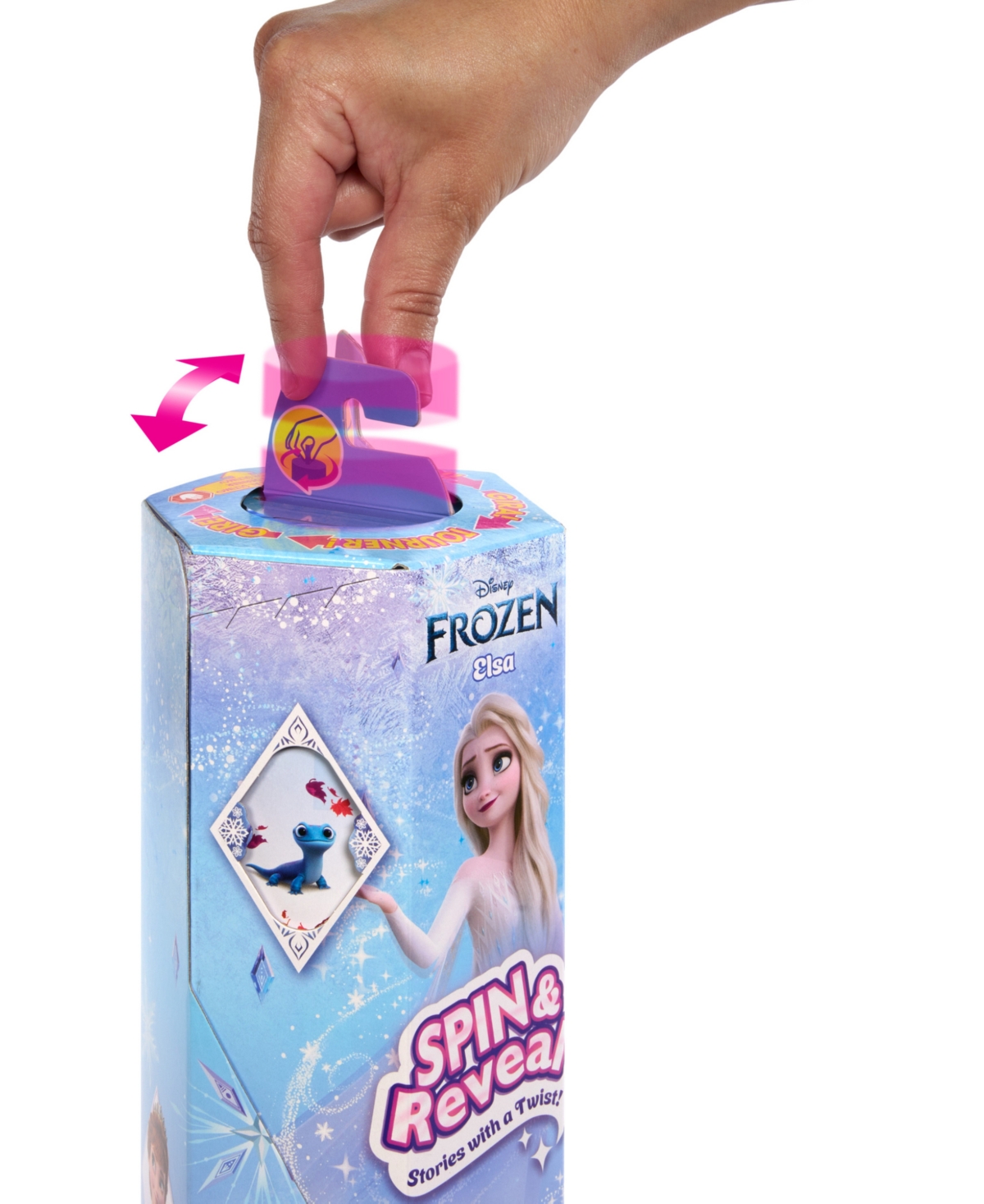 Disney Princess Disney Frozen Spin Reveal Elsa Fashion Doll Accessories With 11 Surprises In Multi-color