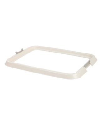  Pad Holder, Fits 17"x24" or Larger, Medium, Puppy Dog Pad Hoder, Secured Latches, Non-Skid Rubber Feet, High Polish Finish for Easy Cleaning, Leak Protection, Dog Potty Tray, Blue