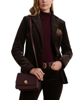 Lauren Ralph Lauren - Sophee Stitched Nappa Leather Small Convertible Crossbody Bag