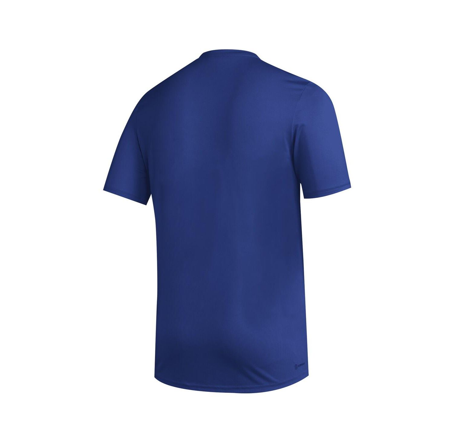 Men's Royal Kansas Jayhawks Primary Locker Logo Pre-Game AEROREADY T-Shirt