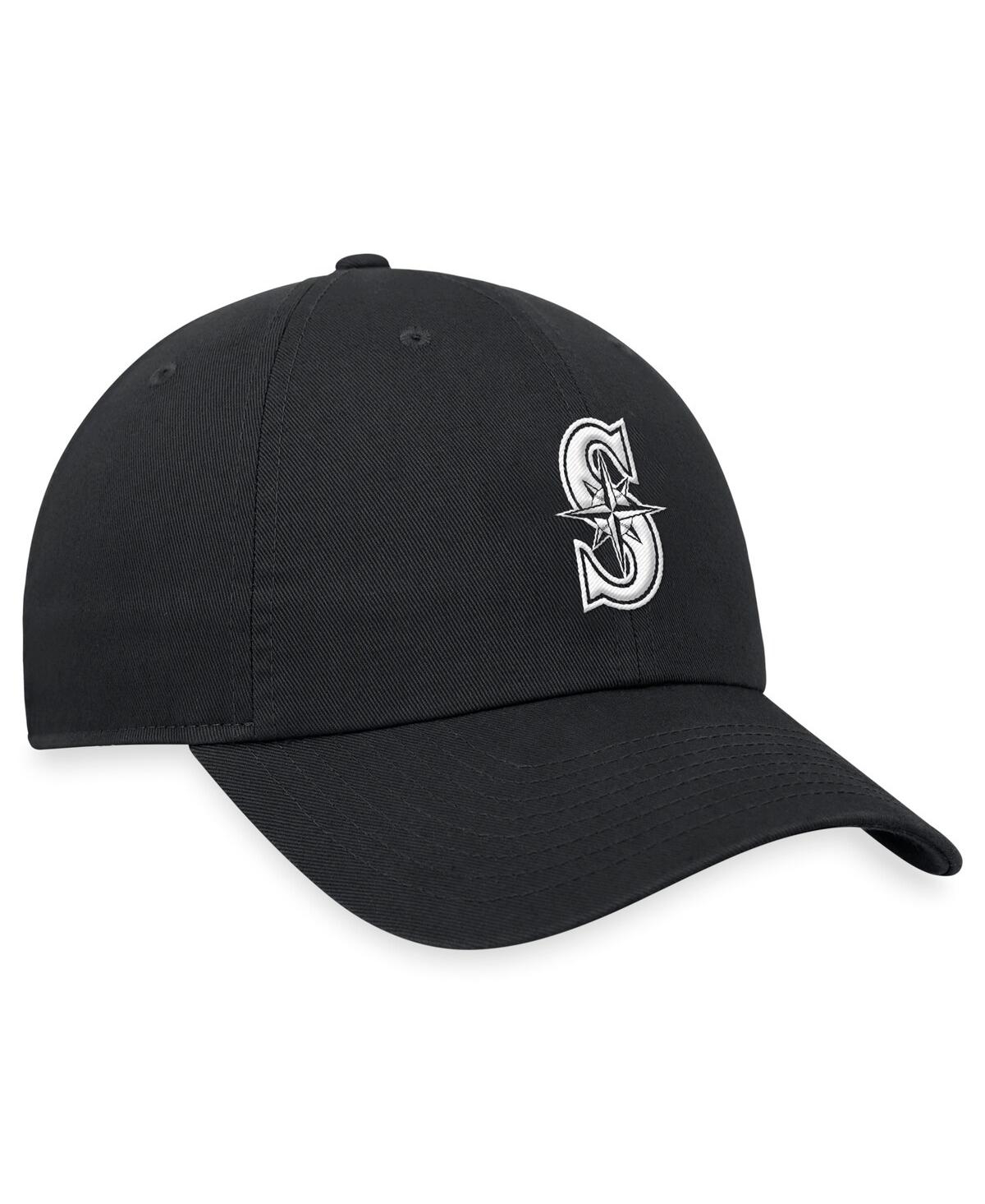 Nike Men'sSeattle Mariners Club Adjustable Hat - Black