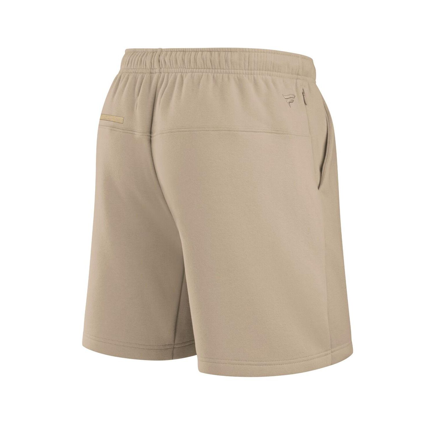 Men's and Women's Khaki New York Jets Elements Super Soft Fleece Shorts