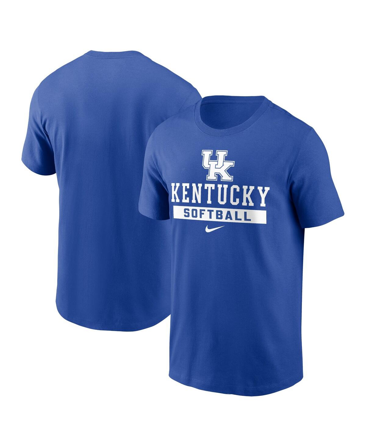 Nike Men's Royal Kentucky Wildcats Football T-shirt In Royal
