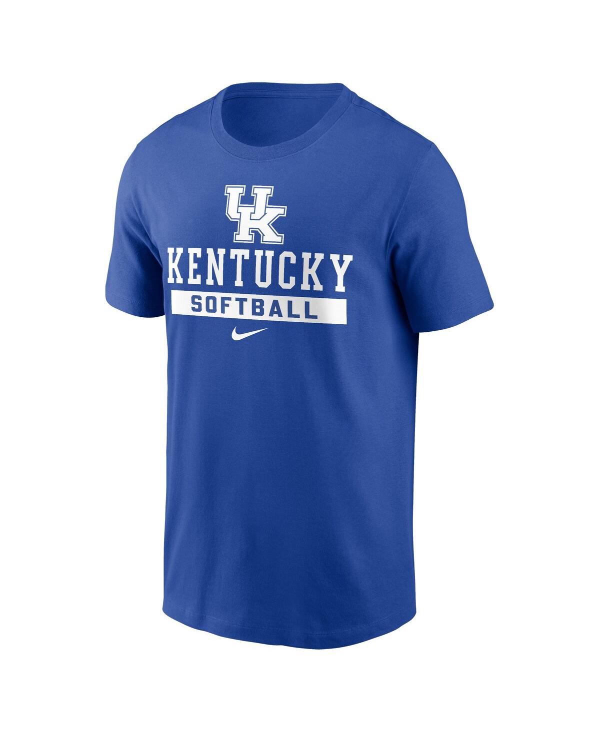 Nike Men's Royal Kentucky Wildcats Football T-shirt In Royal