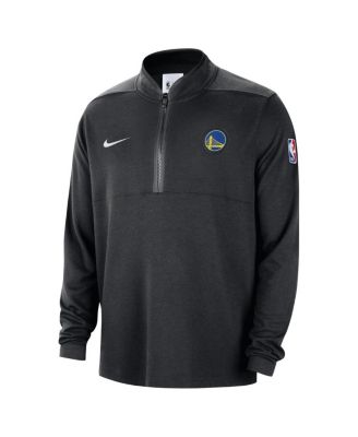 Men's Black Golden State Warriors 2024/25 Courtside Performance Half-Zip Top