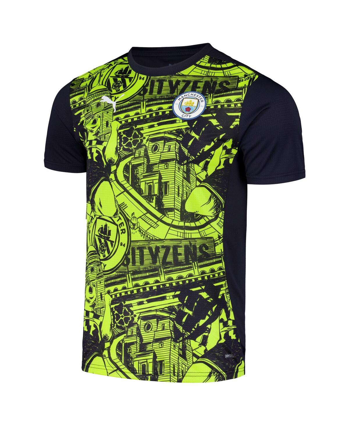 Puma Men'sManchester City 2024/25 Pre-Match Jersey - Black